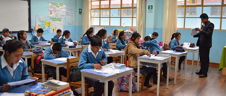 Escolares del distrito de Morococha reciben reforzamiento académico